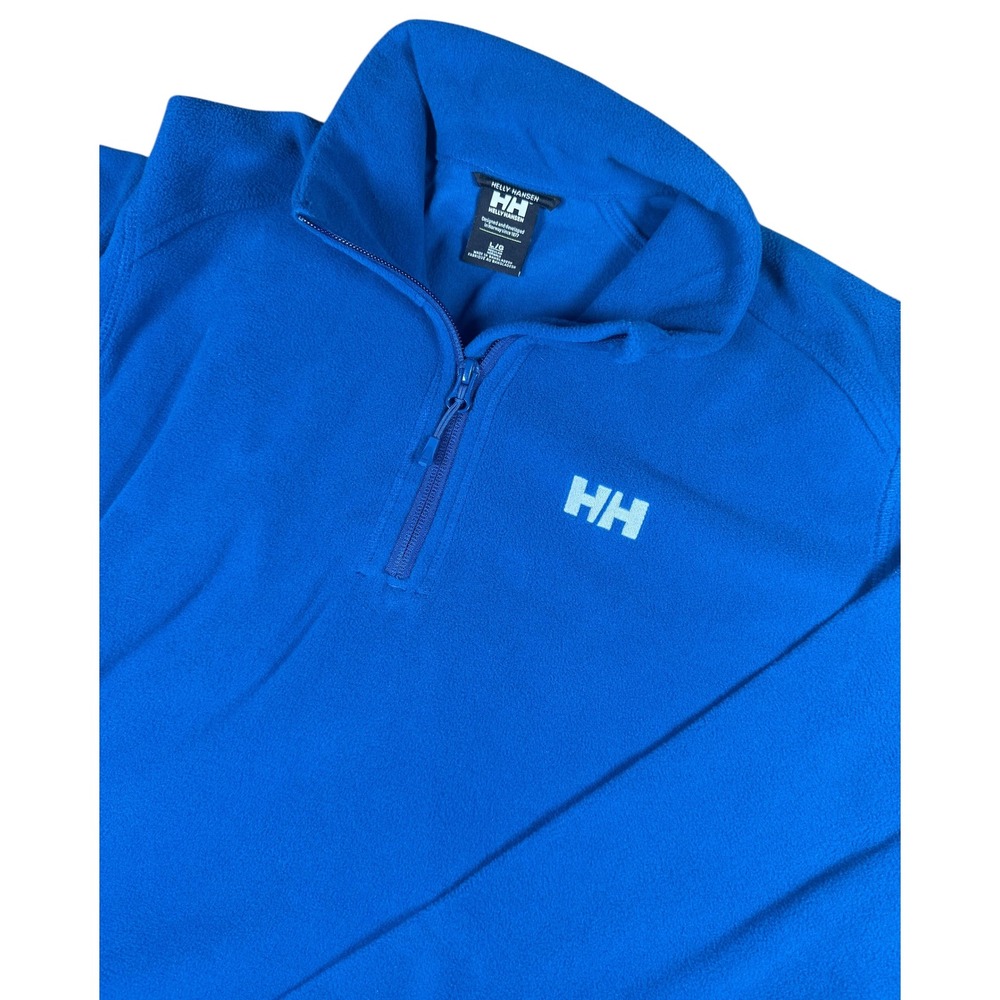 Helly Hansen Blue Half-Zip Fleece Pullover